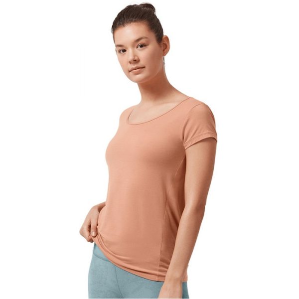 Camiseta On Running Active-T Breathe 232.00172 Blush - Feminina