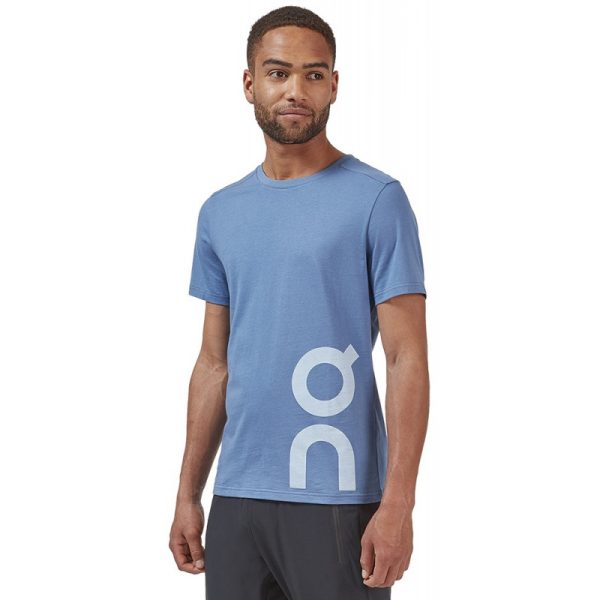Camiseta On Running Graphic-T 171.00613 Cerulean - Masculina
