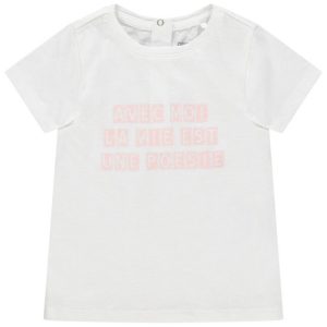 Camiseta para bebé Orchestra HI011T-BLA - Feminina