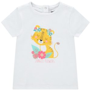 Camiseta para bebê Orchestra HI012P-BLA - Feminina