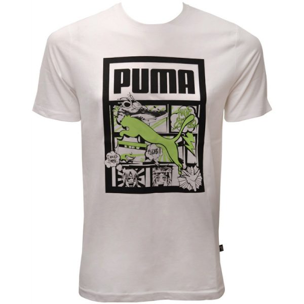 Camiseta Puma Graphic Tee Box Logo Play 532666B 02 - Masculina