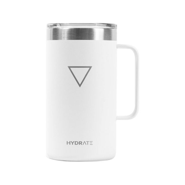 Caneca de Cerveja Hydrate Branco 710mL