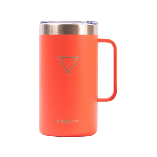 Caneca de Cerveja Hydrate Coral 710mL