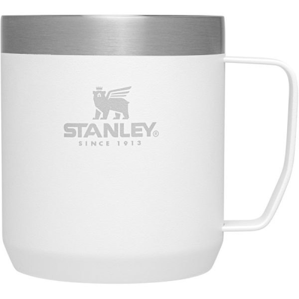 Caneca Térmica Stanley Classic Legendary Camp Mug 10-09366-058 (354mL) Branco