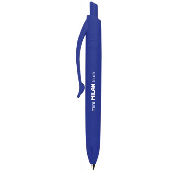 Caneta esferográfica Milan Mini P1 Touch - Azul