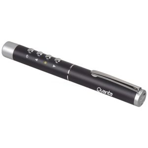 Caneta Laser e Apresentador Quanta QTCAW50 Wireless USB Preto