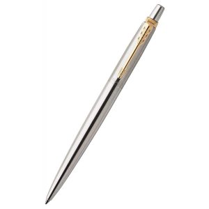 Caneta Parker Jotter Stainless Steel Ballpoint M Standard Blue Ink - 1953182