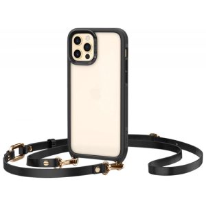Capa Spigen Cyrill iPhone 12/12 Pro Classic Charm ACS02302 Preto