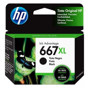 Cartucho De Tinta HP 3YM81AL 667XL 8