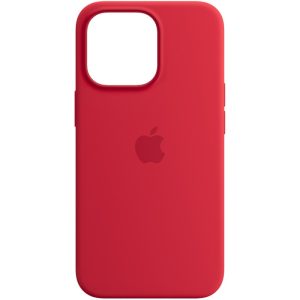 Case Apple de Silicone para iPhone 13 Pro MM2L3ZM/A - Red/MagSafe