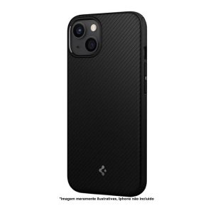 Case Spigen para iPhone 13 Core Armor Mag Preto