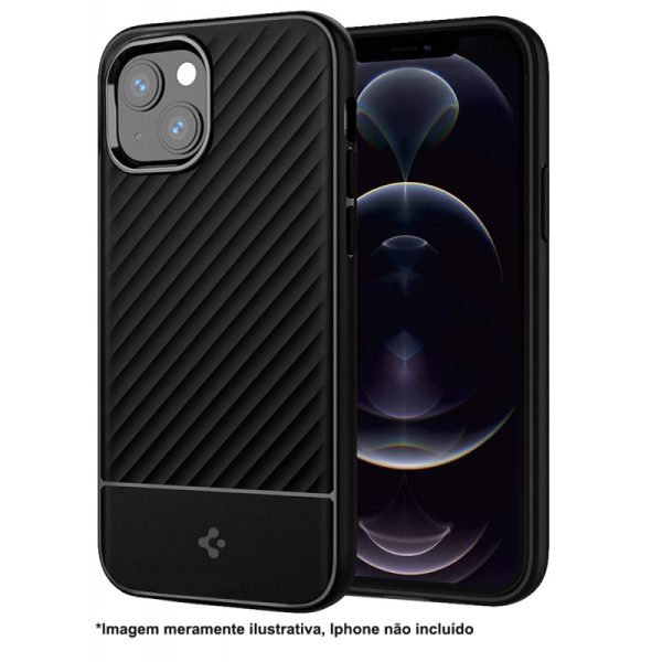 Case Spigen para iPhone 13 Core Armor Preto