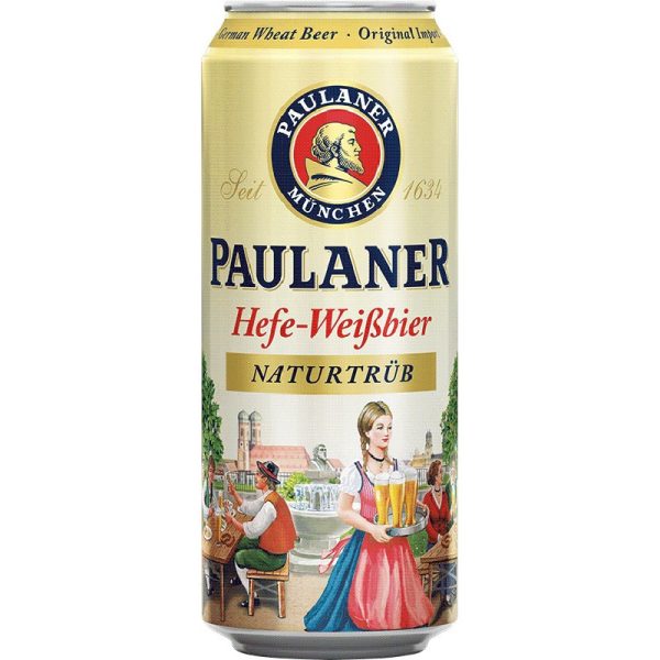 Cerveja Paulaner Hefe-Weibbier Naturtrub 500mL