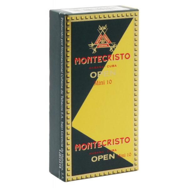Charuto Cubano Montecristo Open Mini 10