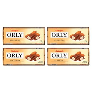Chocolate Ambrosoli Orly Almendra 4x3 100g