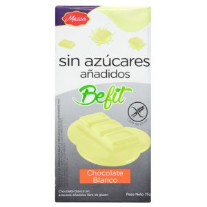 Chocolate Branco sem Açúcar  Befit - 75g