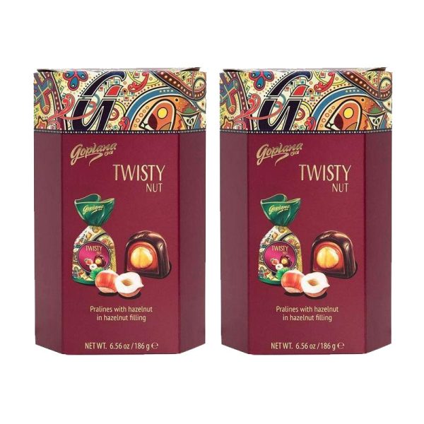 Chocolate Goplana Twisty Nut 198g - Promoção 2x1
