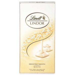 Chocolate Lindt Lindor Branco 100g