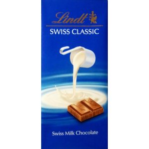 Chocolate Lindt Swiss Ao Leite 100g