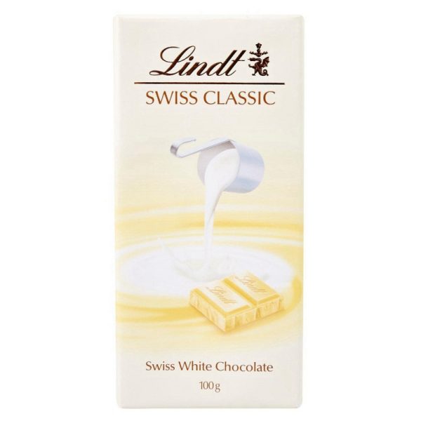 Chocolate Lindt Swiss Branco 100g