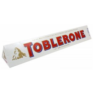Chocolate Toblerone Chocolate Branco 100 Gr.