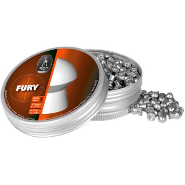 Chumbo BSA Fury 4.5mm (450 Unidades)