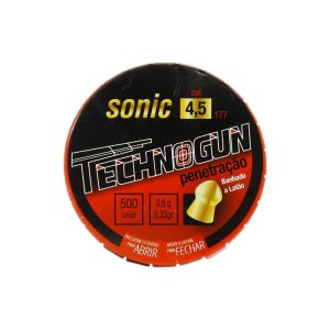 Chumbo Technogun Sonic Gold Penetração 4.5mm (500 Unidades)