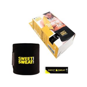 Cinta Modeladora Sweet Sweat Belt Unisex Preto