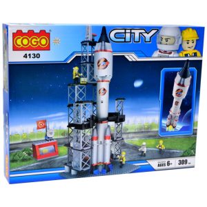 Cogo City Foguete Espacial 4130 (309 pcs)