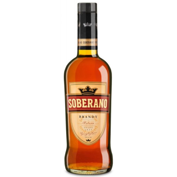 Coñac Soberano Brandy Solera 700 ml