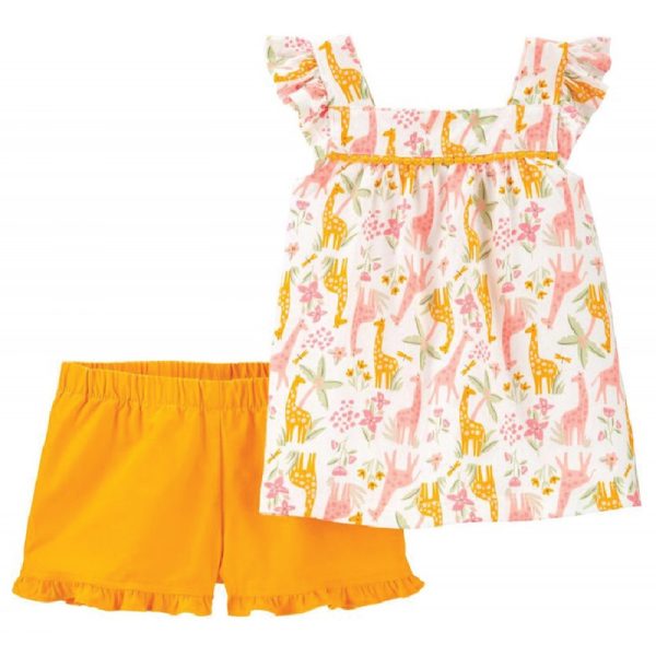 Conjunto para Bebê Carter's 1I893510 - Feminino (2 Peças)