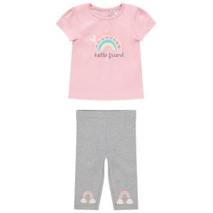 Conjunto para bebê Orchestra HI014Q-ROC - Feminino (2 Peças)