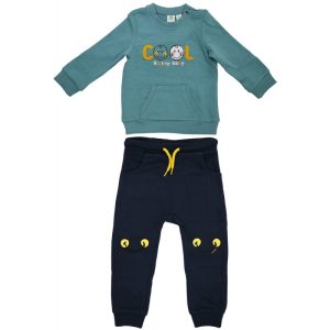 Conjunto para bebê Orchestra HLAM8N-BLM - Masculino (2 Peças)