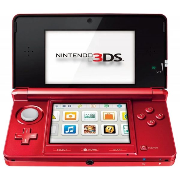 Console Nintendo 3DS Vermelho 110V - Caixa Feia
