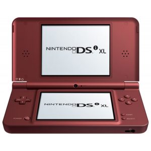 Console Nintendo DSi XL Borgonha 110V - Caixa Feia