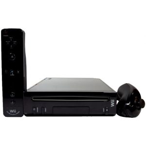 Console Nintendo Wii Preto 110V CLASE C (Sem caixa e acessórios)