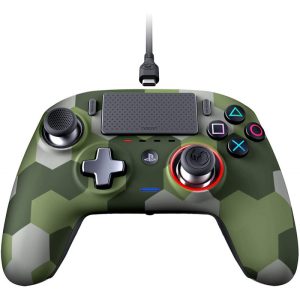 Controle Nacon Revolution Pro Controller 3 para PS4 / PC (Com Fio) - Camuflado Verde