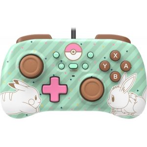 Controle Nintendo Switch Horipad Mini Pokémon: Pikachu & Eevee (Com Fio)