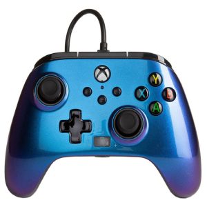 Controle PowerA Enhanced para Xbox One - Nebula (Com fio)