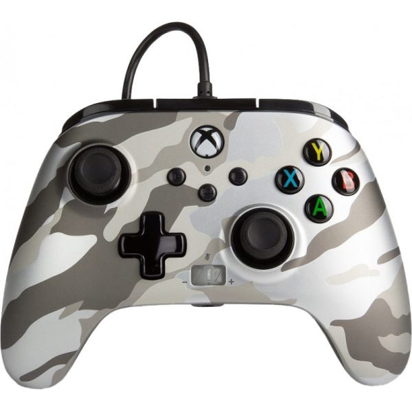 Controle PowerA Enhanced Wired Controller - Metallic Arctic Camo (Com Fio)