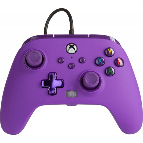 Controle PowerA Enhanced Wired Controller - Royal Purple (Com Fio)