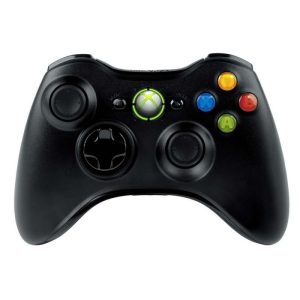 Controle Sem Fio Microsoft Xbox 360 Preto
