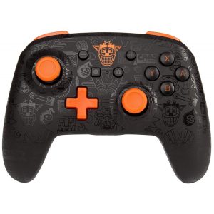 Controle sem fio para Nintendo Switch Crash Team Racing - Preto/Laranja