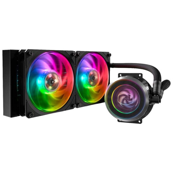 Cooler para CPU Cooler MasterLiquid ML240P RGB Mirage Intel/AMD Preto