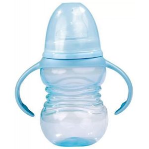 Copo anti-vazamento com alça Buba 12740 (Azul)