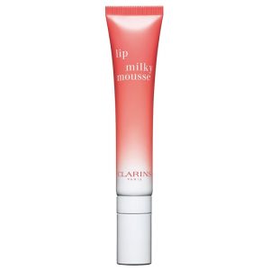 Creme Batom Clarins Lip Milky Mousse 02 Milky Peach - 10mL
