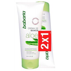 Creme para Mão Babaria Aloe Vera Concentrada 2 x 1 - 100mL