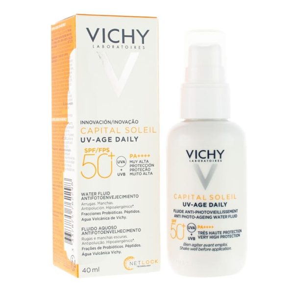 Creme Protetor Solar Vichy Capital Soleil Uv-Age Daily SPF50+ - 40mL