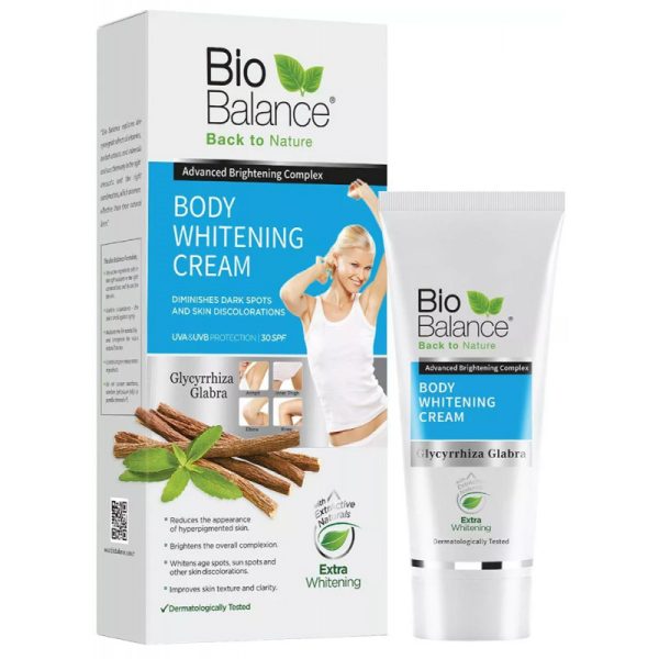 Creme Tratamento Bio Balance Body Whitening - 60mL