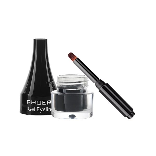 Delineador Phoera Gel Eyeliner 202 Black - 2.2g